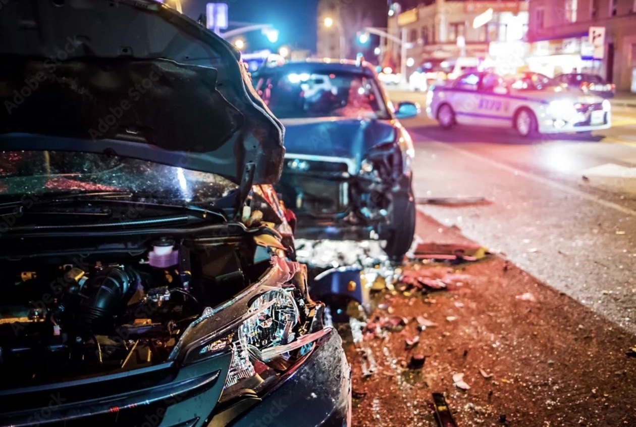 Car accident scene - know what to do after an accident